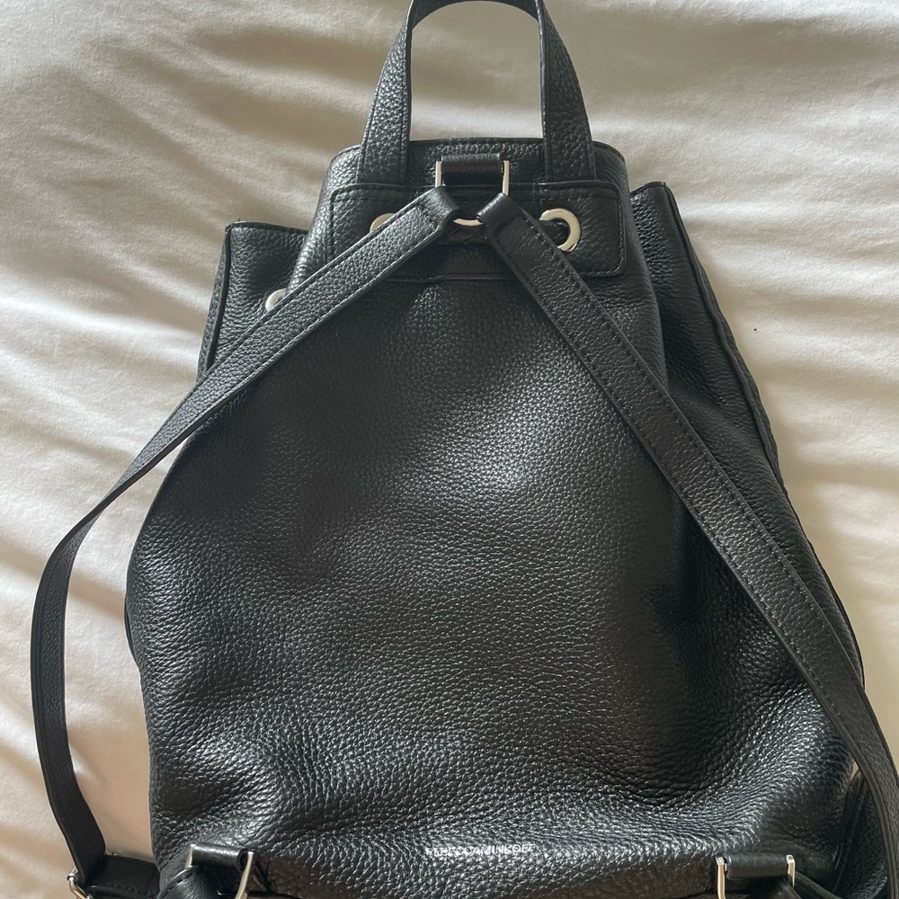 Rebecca Minkoff Black Leather Backpack